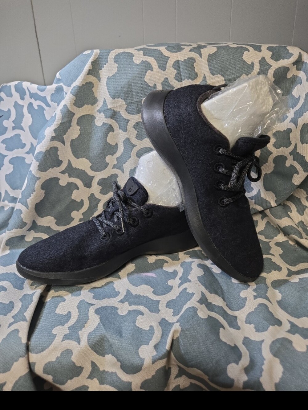 Allbirds Wool Runners Sneakers Womens WR W9 Black Gray Casual Shoes Size 9